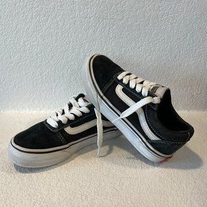Kids Old School Black Vans Size 11